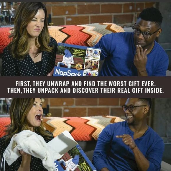 Prank Pack Mini Joke Gift Box Bacon Dryer Sheets 11.25x9x3.25 Christmas Holiday - Picture 4 of 4